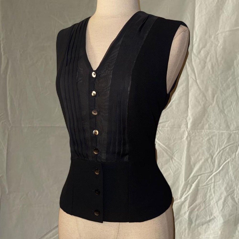 Vintage Harvé Benard Tailored Dress Top